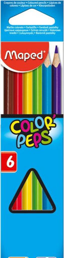 Picture of MAPED PENCIL COLOURS X  6